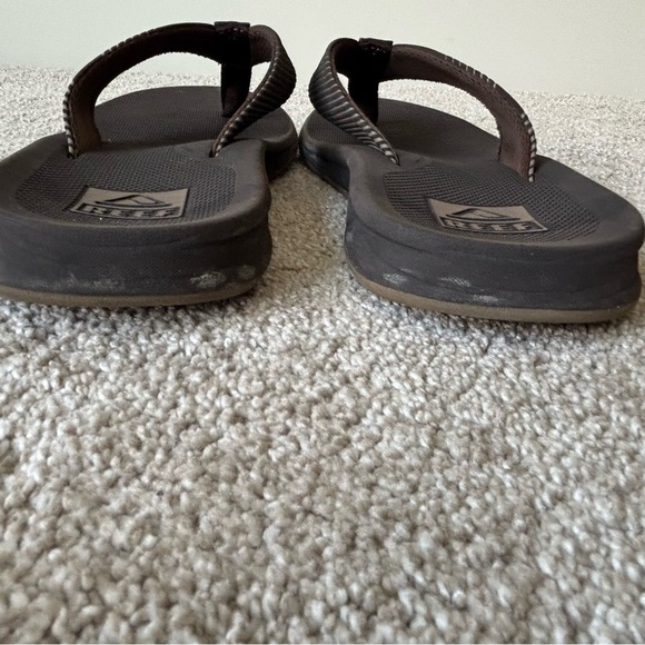 Reef Cushion Flip Flop Thong Sandal Brown Outdoors Comfort Spring Summer - Picture 8 of 9